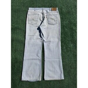 Levi’s Vintage Orange Tab 70s Button Light Wash Denim Retro Distress 36 X 32